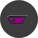 Prevention Purple Sapphire light